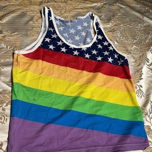 Rainbow tank.